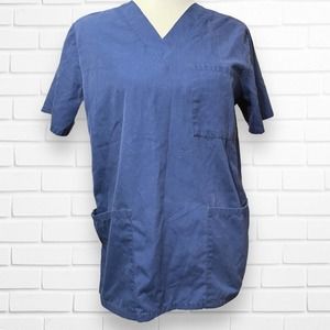 SB Scrub Top Indigo Size Small